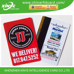 Customized printing pvc plastic RFID VIP ID card with UV coating