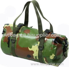 Travel / sport outdoor camouflage PVC mesh duffel bags for women / men