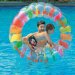 Inflatable Water Wheel Water Float Toy for Swimming Pool & Beach