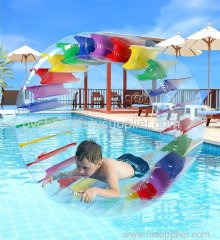 Inflatable Water Wheel Water Float Toy for Swimming Pool & Beach