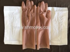 Microsurgery Thin Non-Beaded Cuff Latex Surgical Gloves