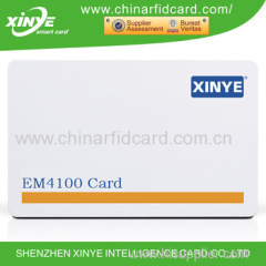 Low frequency PVC access control card