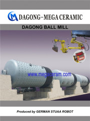 Biggest and best Chinese batch and continuous ball mill manufacturer/supplier for ceramic and feldspar