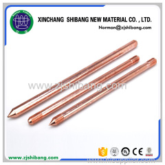 Pure Copper Earthing Rod