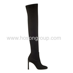 Stiletto heel over knee lady boots