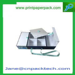 Custom Folding Paper Box Packaging Boxes Ribbon Gift Packing Box