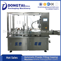 rotary vials filling and capping machine