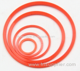 High Quality PTFE Orange Color Back-up Ring