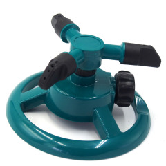 Plastic 3-arm garden water rotary sprinkler