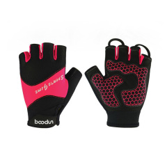 Non Slip Resistant Sports Gloves Half Finger