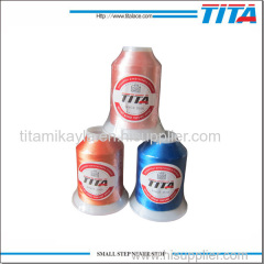 Polyester embroidery thread for TAJIMA machine 120D/2 bright color