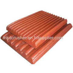 High Manganese Jaw Plates for Jaw Crusher