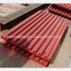 High Manganese Jaw Plates for Jaw Crusher