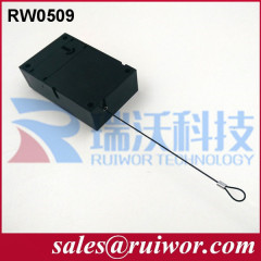 RW0509 Security Tether | Anti Theft Tether/Recoiling Tether/secure-pull tether/Pulling Tether/tool tether