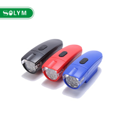 8LED BICYCLE HEADLIGHT 6LED WARNING LIGHT