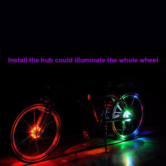 8 LED Road Bike Hubs Lights for warning