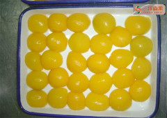 Custom Organic Canned Freestone Peaches Fruit Brix 14 - 17% Short Lead Time