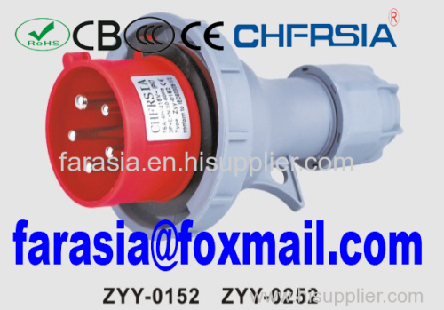 IP67 6H 16A 5P Industrial plug industrial socket for heavy duty with CE CCC