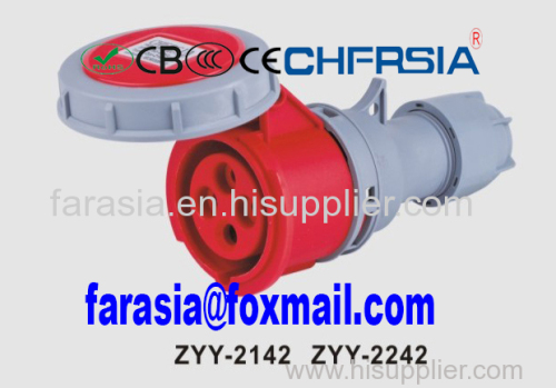 IP67 6H 16A 4P industrial connector for heavy duty with CE CCC