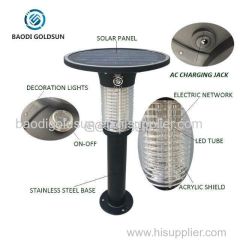 Big power outdoor solar mosquito killer lampmanufacturer