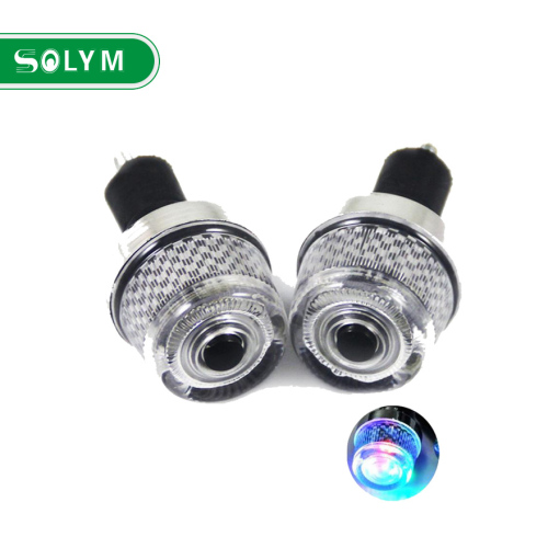 High quality Bike Bicycle Handlebar Lights Warning Lamp 1 Pair