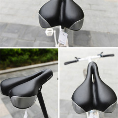 PU Leather Riding Cycling Bicycle MTB Road Bike Seat Saddle