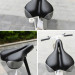 High quality PU leather bicycle saddle seat