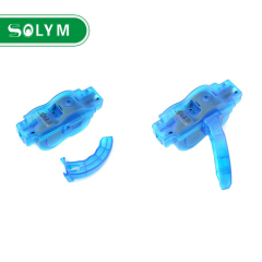 Blue Portable Bicycle Chain Cleaner