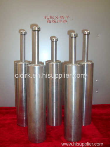 Roll separating equilibrium buffer applied to lifting metallugy railway power