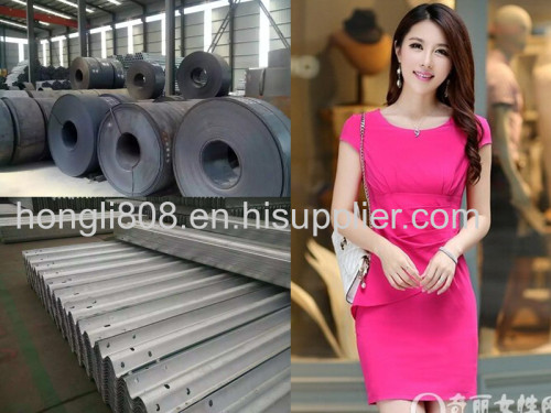 Powder Coating System For The Guardrail plate
