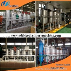 Complete set palm oil refining machine