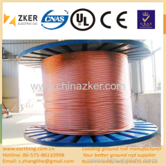 copper clad strand wire