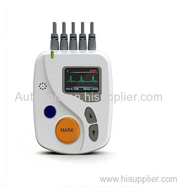 LCD ECG 24h Analysis 12 Channels Holter Medical instrument ECG machine