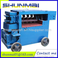 4-12mm scrap steel bar straightening machine