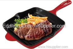 Cast Iron Enamel Fry Pan/Enamelled Fry Pan/Frying Pan/