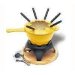 Enamel Cast Iron Fondue Set