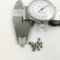 CNC automatic lathe parts small & tiny stainless steel nut