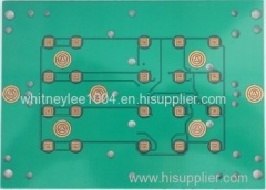 6 layers blind via pcb with blind slot and countersunk slot