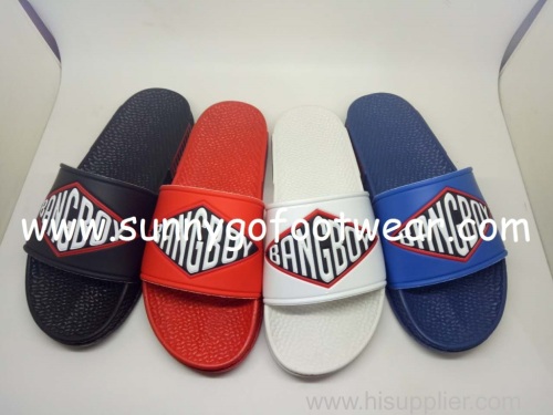 The footwear about fashion men slippers