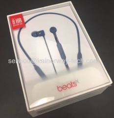 2017 New BeatsX Canal Type Wireless In-Ear Earphones by Beats With Microphone Blue For iPhone iPod iPad