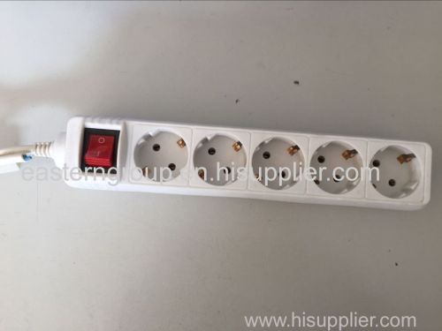 European electric extension sockets
