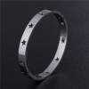 PVD Plating Stainless Steel Bangles For Women