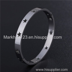 PVD Plating Stainless Steel Bangles For Women