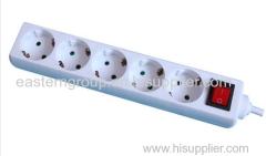 High quality multiple outlets CE universal power strip surge protector extension usb