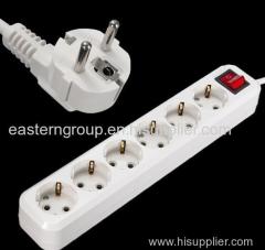 High quality multiple outlets CE universal power strip surge protector extension usb