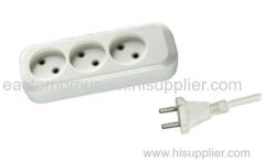 electric multiple extension socket outlet