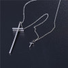 Cross pendant stainless steel necklaces