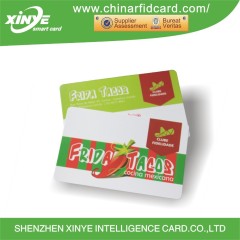 Low Cost Dual Frequency RFID Card