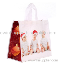 customized pp woven bag for Christmas