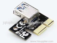 PCI-E X1 TO X16 USB3.0 4P